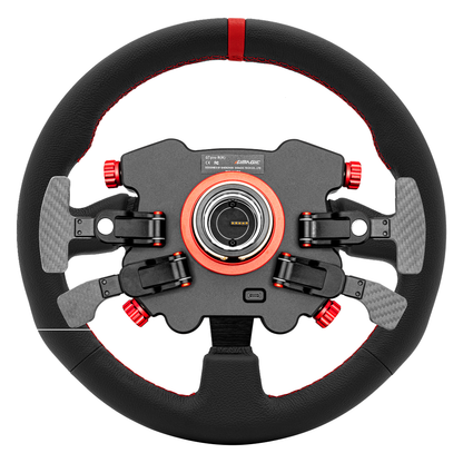 Simagic GT Pro Hub K Round Leather – RGB buttons and LED rev lights
