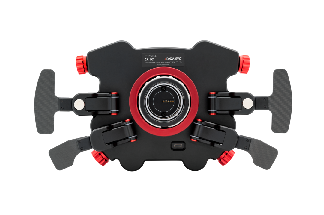 Simagic GT Pro Hub – quick release connection to wheel base