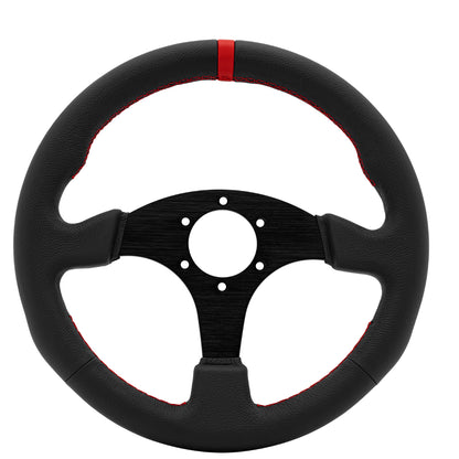 Simagic GT Round Steering Wheel Leather back view showing mounting