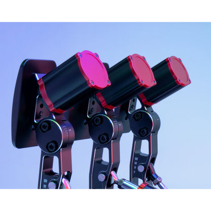 Simagic Haptic Pedal Reactor – installed on clutch pedal for feedback