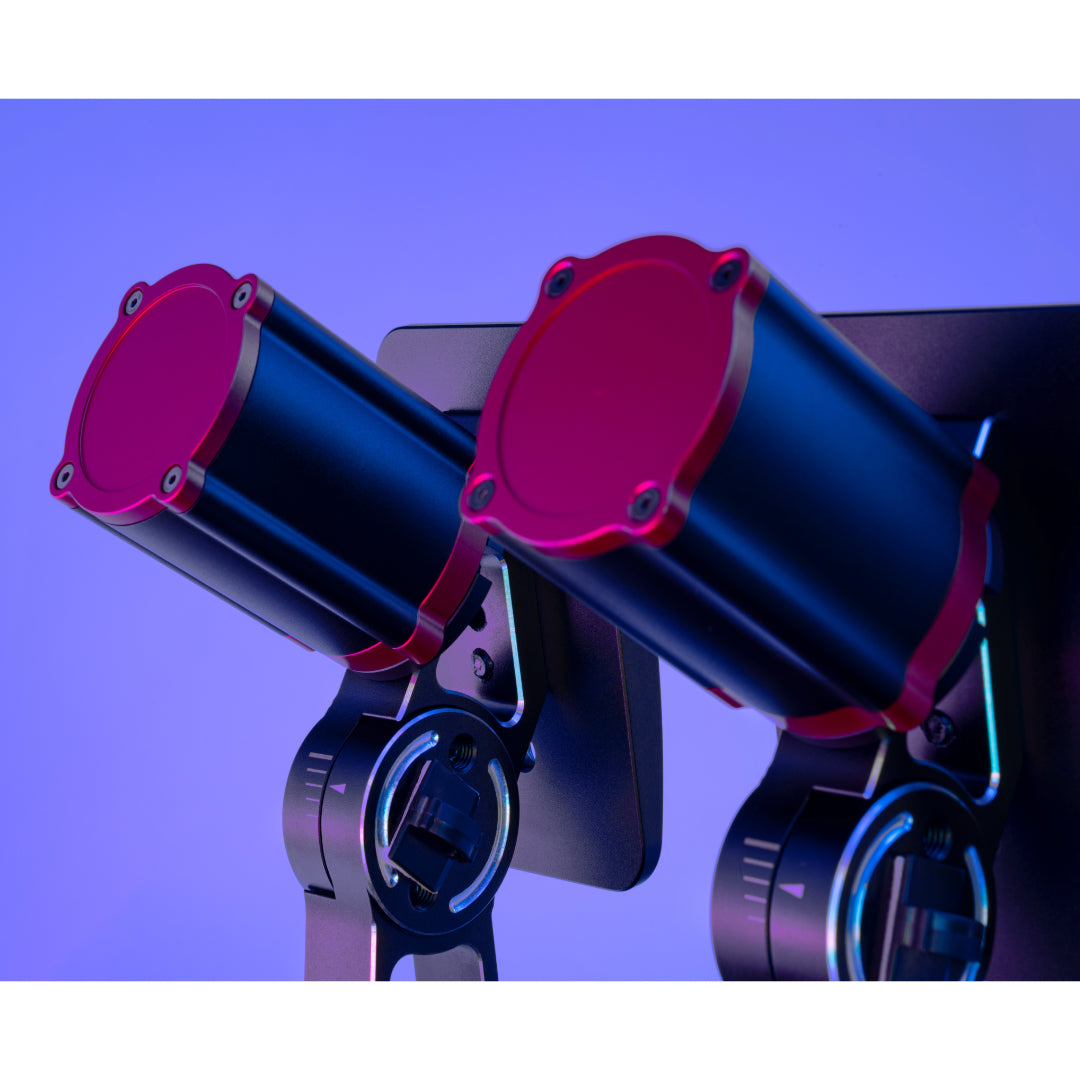 Simagic Haptic Pedal Reactor – installed on throttle pedal for vibration