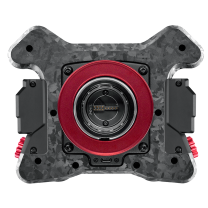 SIMAGIC Neo X hub back view showing mounting system
