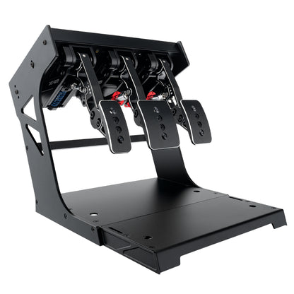 Simagic P1000 Inversion Kit – side profile of inverted pedals