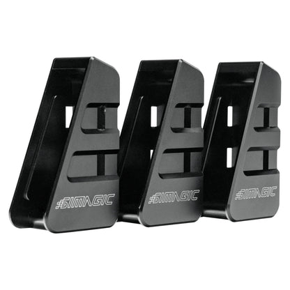 Simagic P2000 haptic module bracket metal construction detail