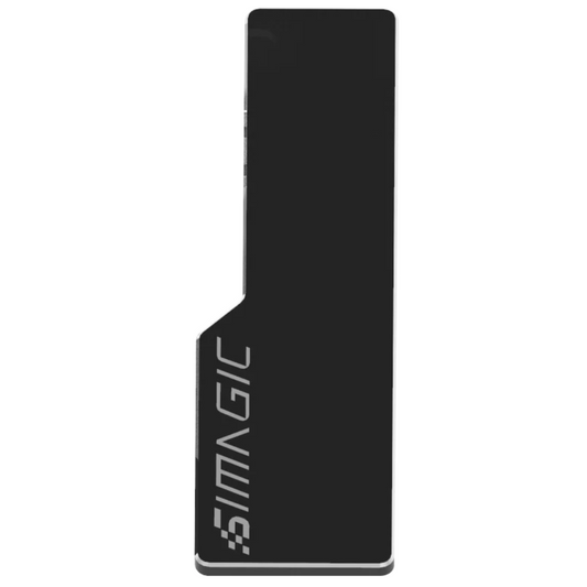 Simagic Long Throttle Pedal for P2000 pedals installed on setup