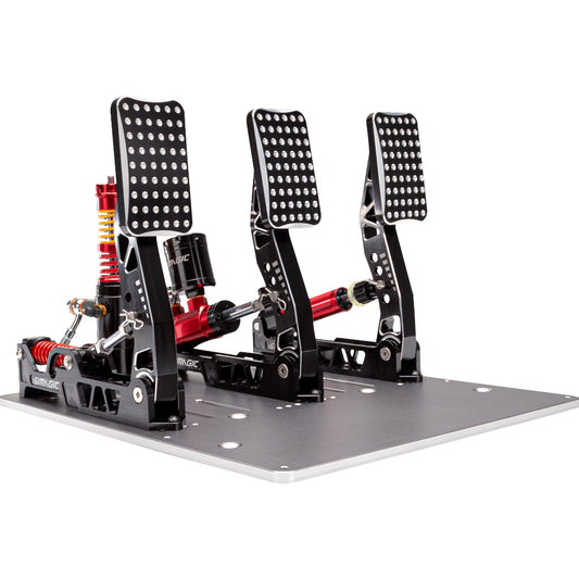 Simagic P2000 Pedal Set hydraulic load cell pedals for sim racing