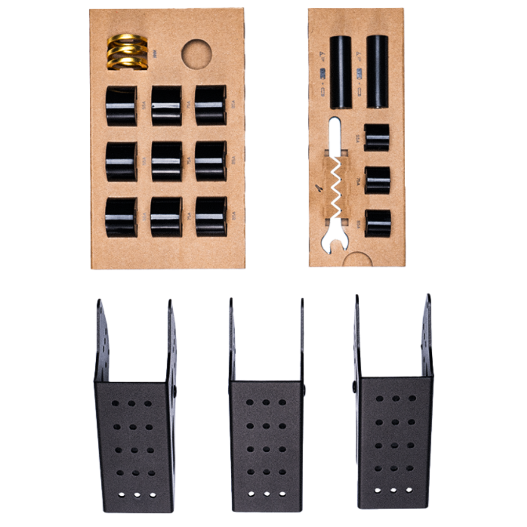 Simagic P700 Racing Kit box with brackets, elastomers and stop collars