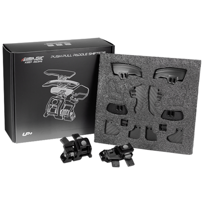 Simagic Push-Pull Paddle Shifters dual-action shifting mechanism