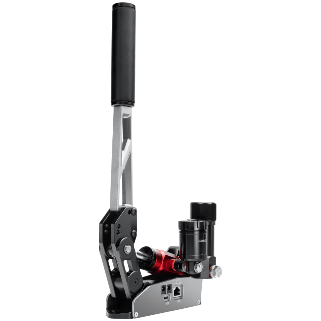 Simagic TB-RS Hydraulic Handbrake – side installation on aluminum rig