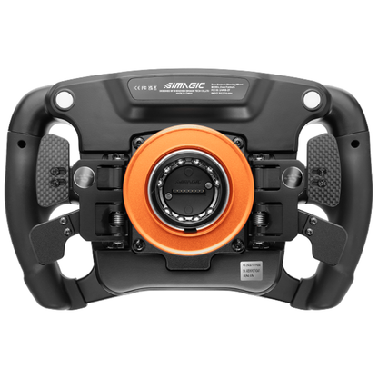 SIMAGIC Zeus Formula Steering Wheel carbon fiber front plate detail