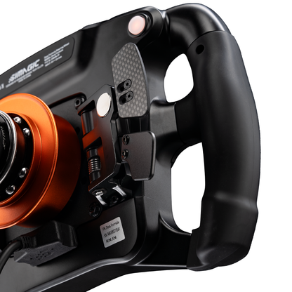 SIMAGIC Zeus Formula Steering Wheel thumb encoder controls for sim racing