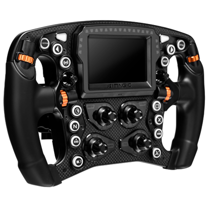 SIMAGIC Zeus Formula Steering Wheel with MagicDash 4 racing display