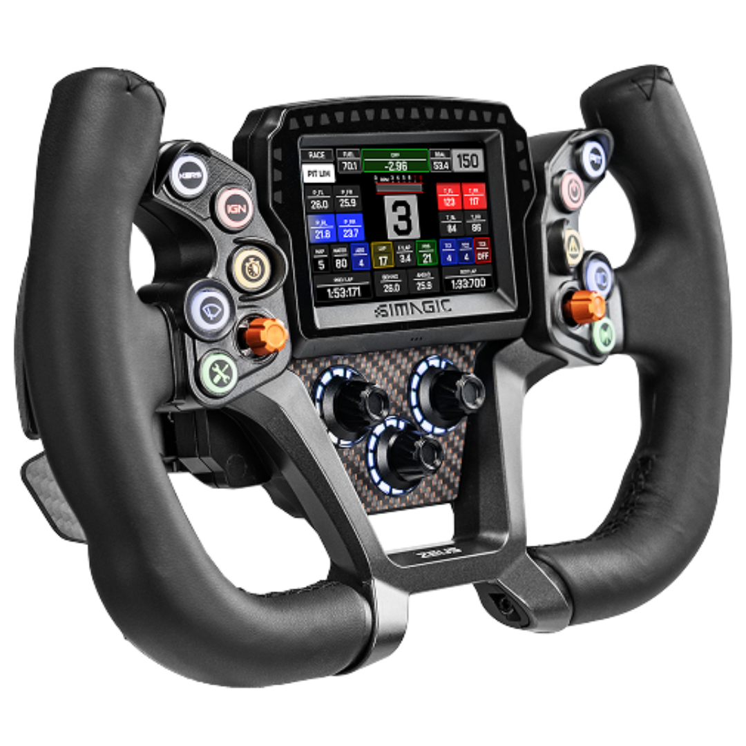 SIMAGIC Zeus GT Steering Wheel – MagicDash 4 telemetry display setup