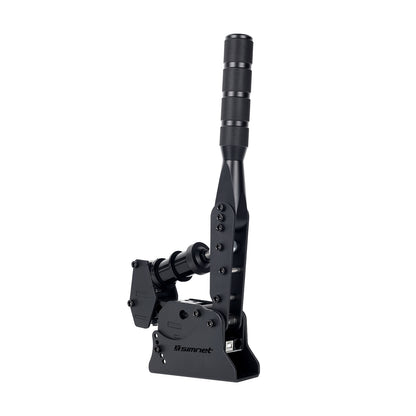 Black mechanical device with 'Samnet' branding on a white background