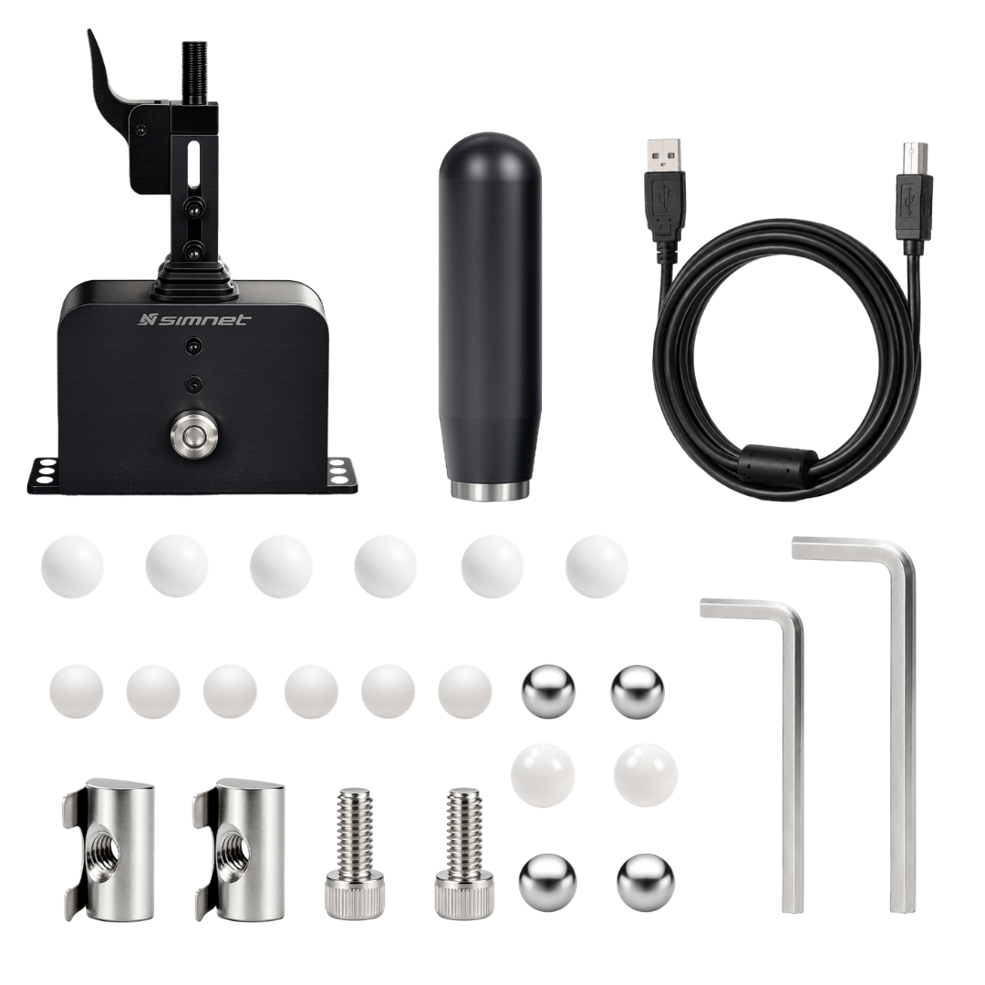 Simnet SSQ-1 Sequential Shifter bottom mounting plate and mounting holes