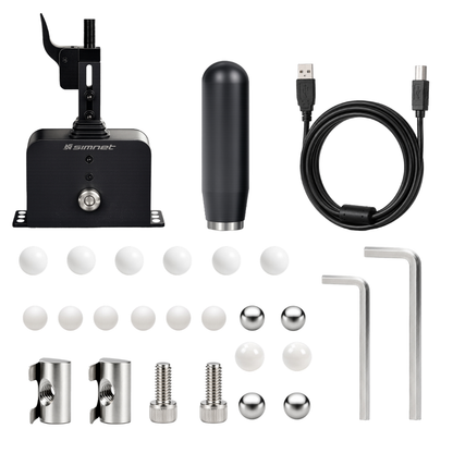 Simnet SSQ-1 Sequential Shifter bottom mounting plate and mounting holes