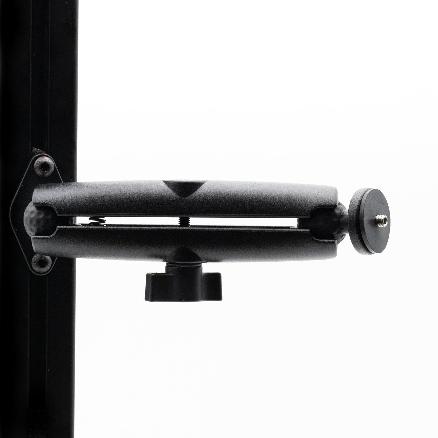 SimSportGadget 1/4 Male Thread Premium Articulating Arm – front mounting view
