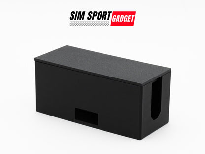 Black rectangular box with SIM Sport Gadget branding on a white background