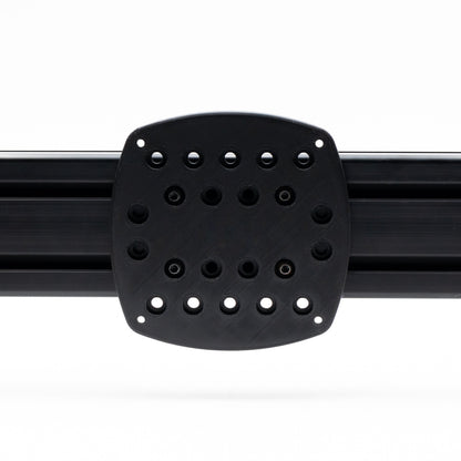 SimSportGadget Dayton Audio BST-2 Bass Shaker Mount – front mounting view for sim rig