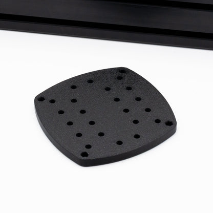 SimSportGadget Dayton Audio BST-2 Bass Shaker Mount – installed on aluminum profile cockpit