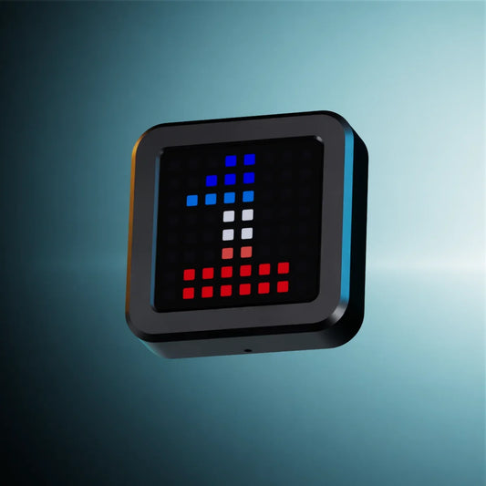 SSG DF-8 Flag Display with 8x8 LED matrix for sim racing alerts