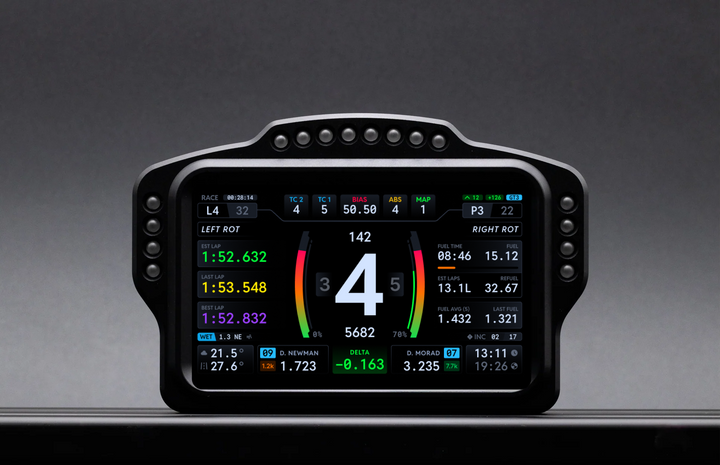 Sim Racing Digital Dash Displays & LED Flag Systems - Sim Motion