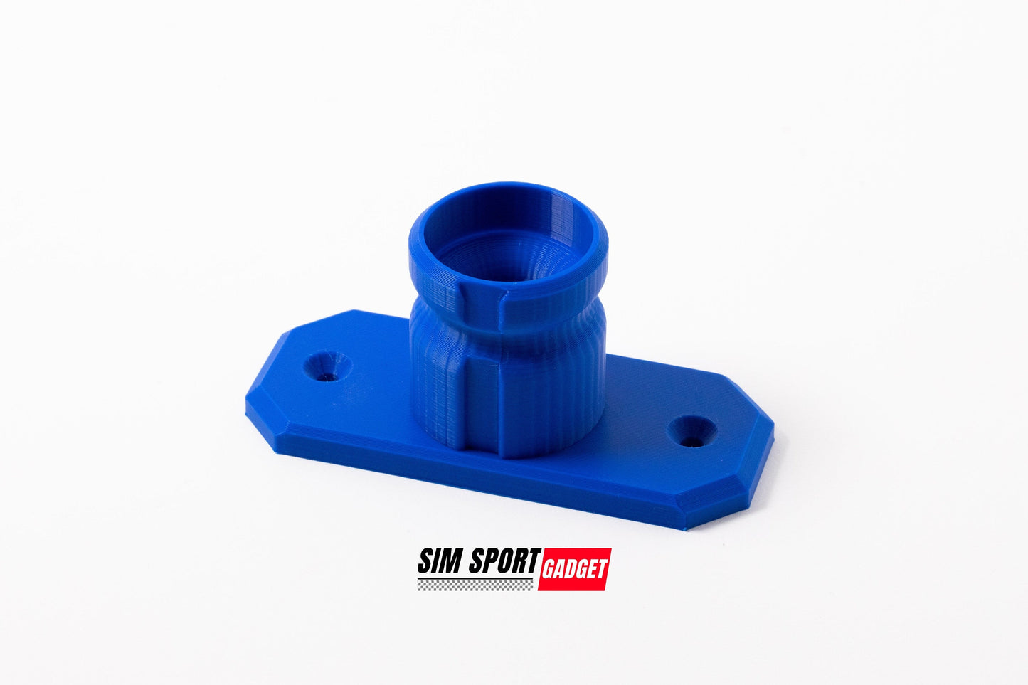 Blue plastic component on a white background with 'Sim Sport Gadget' branding.