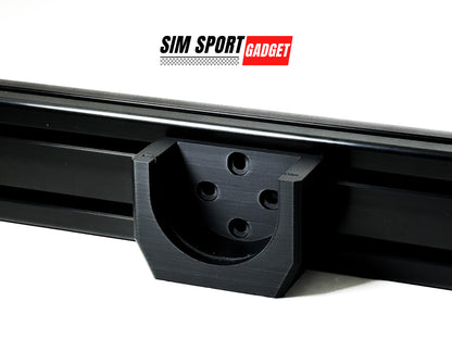 Black metal rod with a bracket on a white background, featuring 'SIM Sport Gadget' logo.
