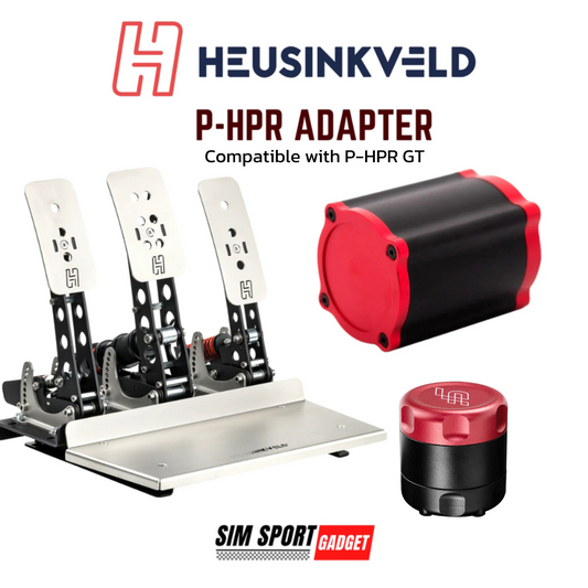 Heusinkveld P-HPR adapter with additional components on a white background
