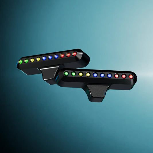 SSG Racing LB-10 Brow Indicator with 20 customizable RGB telemetry LEDs