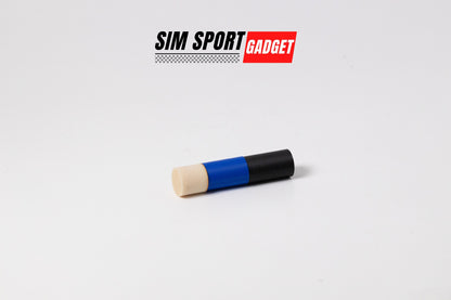 Black and blue cylindrical object on a white background with 'SIM Sport Gadget' branding.