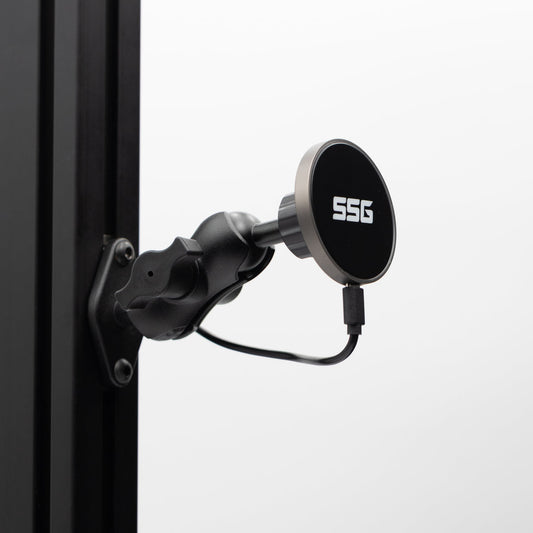 SSG Racing MCS Magnetic Wireless Charging Station with 15W MagSafe compatible charging