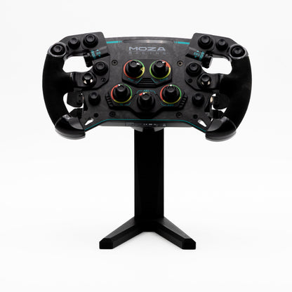 SimSportGadget Moza QR Wheel Display Stand – steering wheel storage solution
