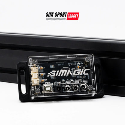 SIMAGIC electronic module with SIM SPORT GADGET branding on a white background