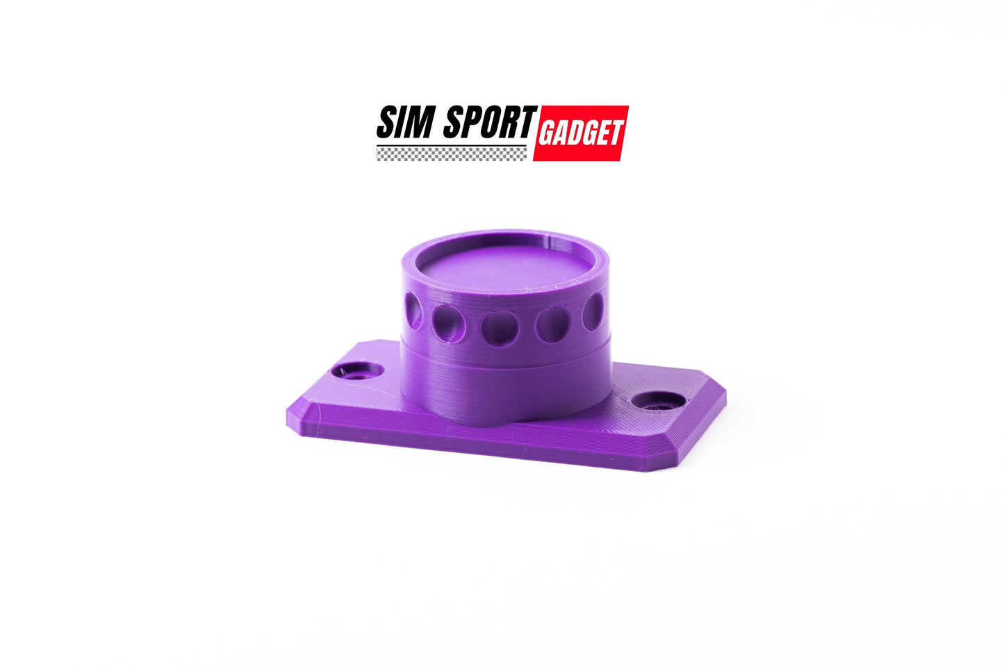 Purple sports accessory with SIM Sport Gadget branding on a white background