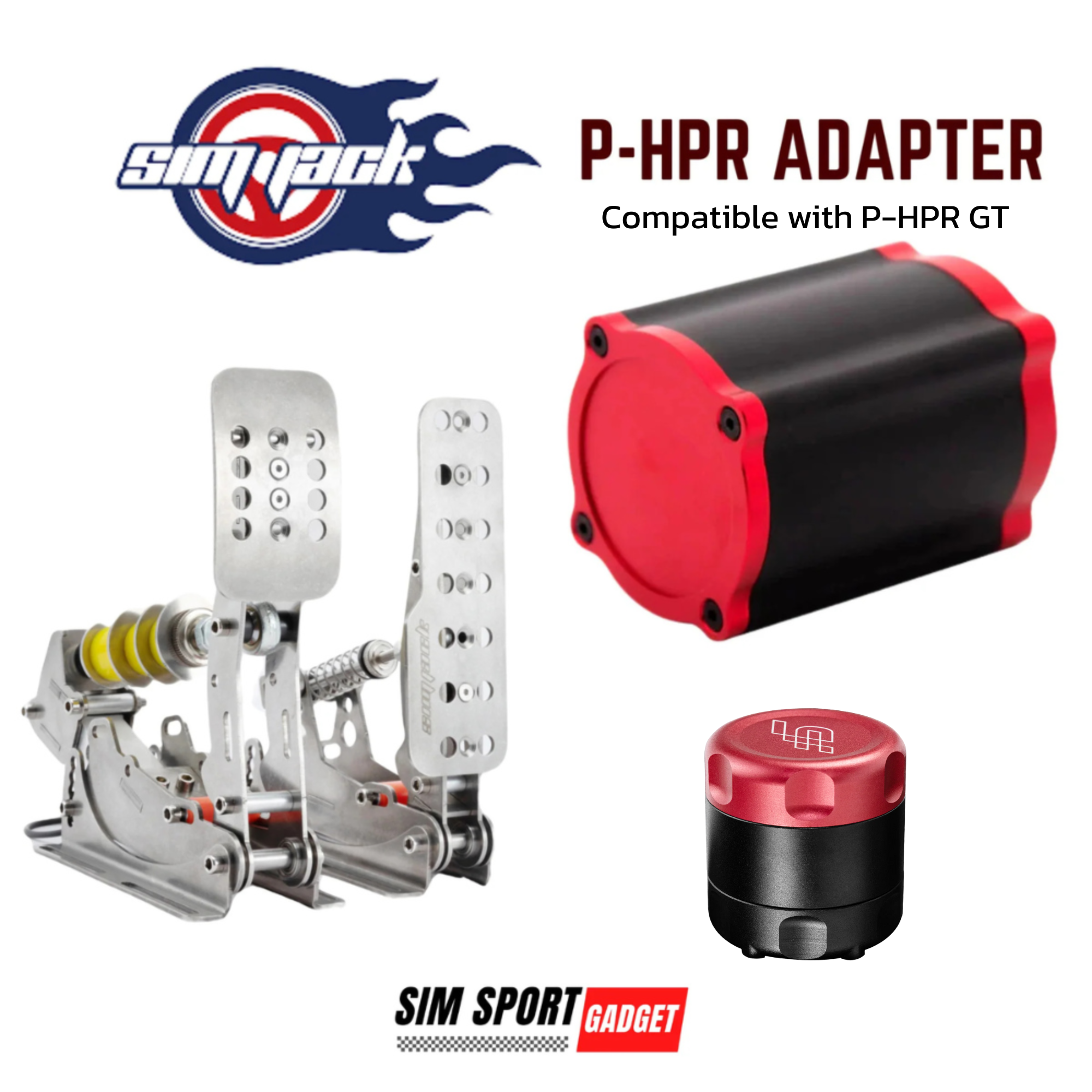 SimSportGadget SimJack Ultimate Pedals Simagic P-HPR Mount – Sim Motion