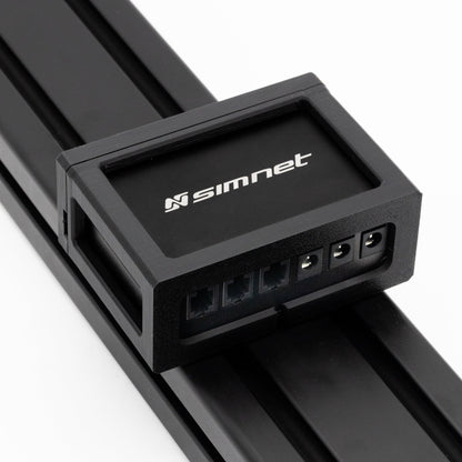 SimSportGadget SIMNET Pedal Controller Mount – front mounting view for simulator rigs