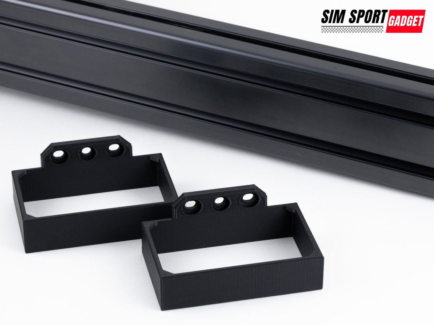Black metal brackets on a white background with 'SIM Sport Gadget' branding.