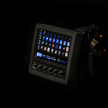SimSportGadget Stream Deck Plus XL Enclosure – vertical profile installation