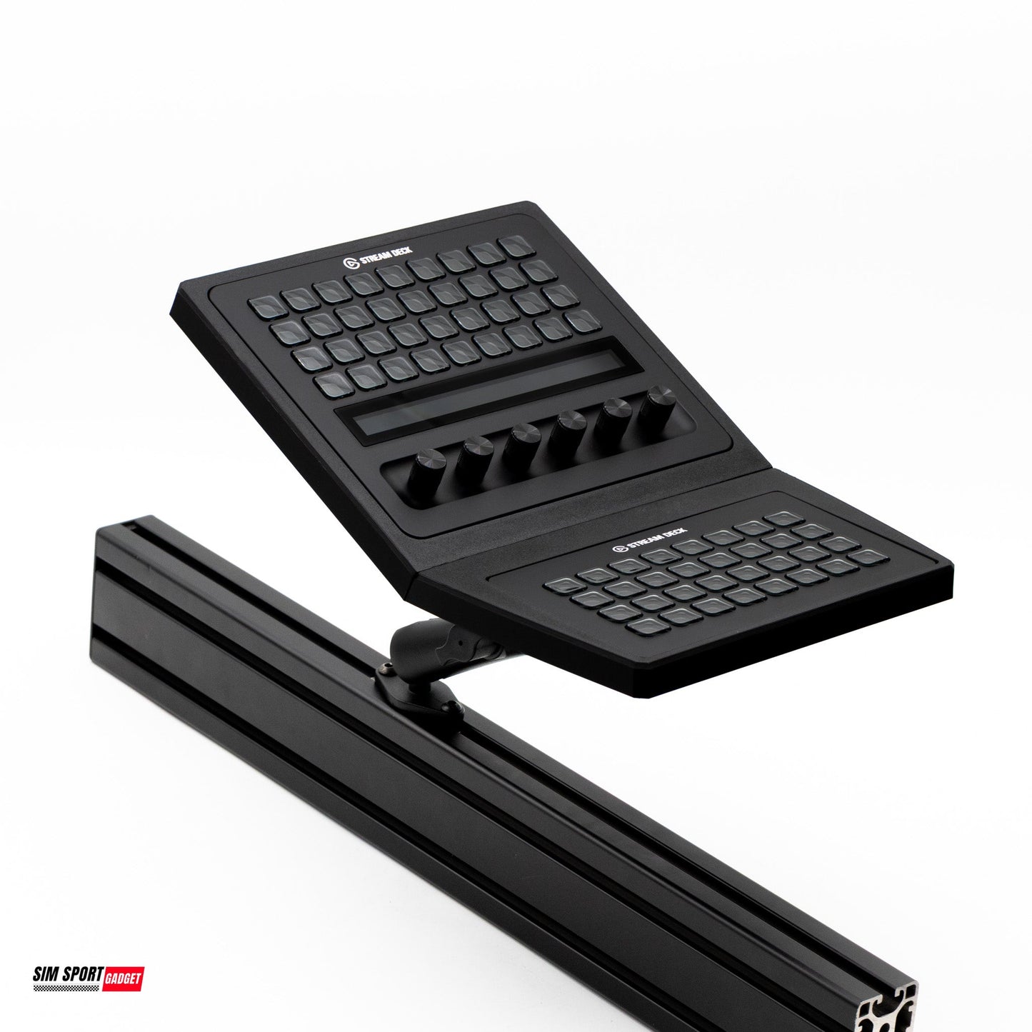SimSportGadget Stream Deck Plus XL and XL Combo Mount – reversible enclosure orientation