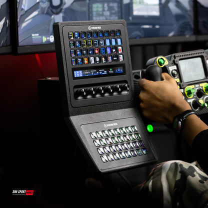 SimSportGadget Stream Deck Plus XL and XL Combo Mount – adjustable side mounting angle