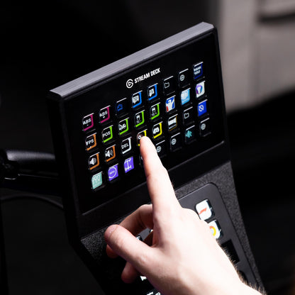 SimSportGadget Stream Deck XL and Plus Combo Console Mount – premium 3-inch aluminum arm