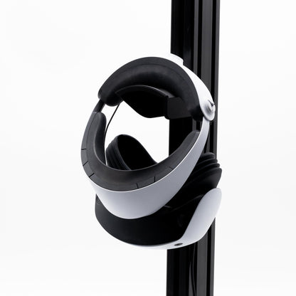 SimSportGadget VR Headset Mount – front mounting view for simulator rig
