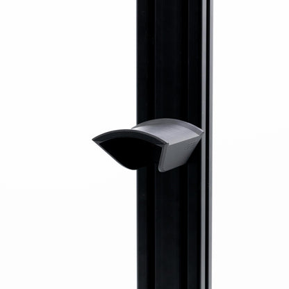 SimSportGadget VR Headset Mount – mounted to aluminum profile cockpit