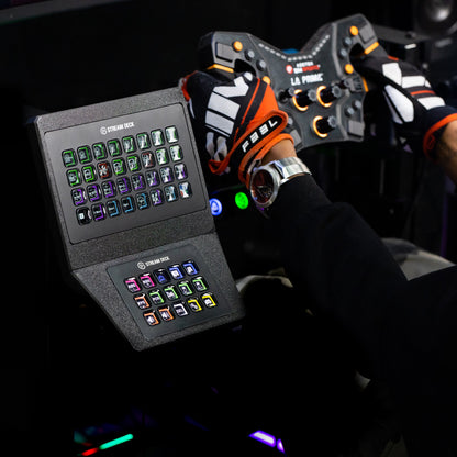 Stream Deck Combo Console Mount – dual Stream Deck mount for sim racing rig
