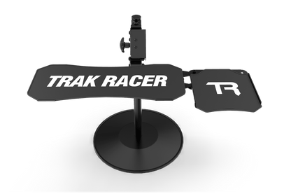 Trak Racer device on a black background