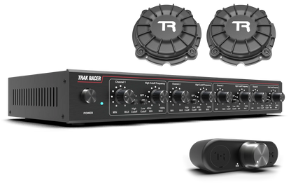 Trak Racer 4-channel bass shaker kit with Class-D amplifier