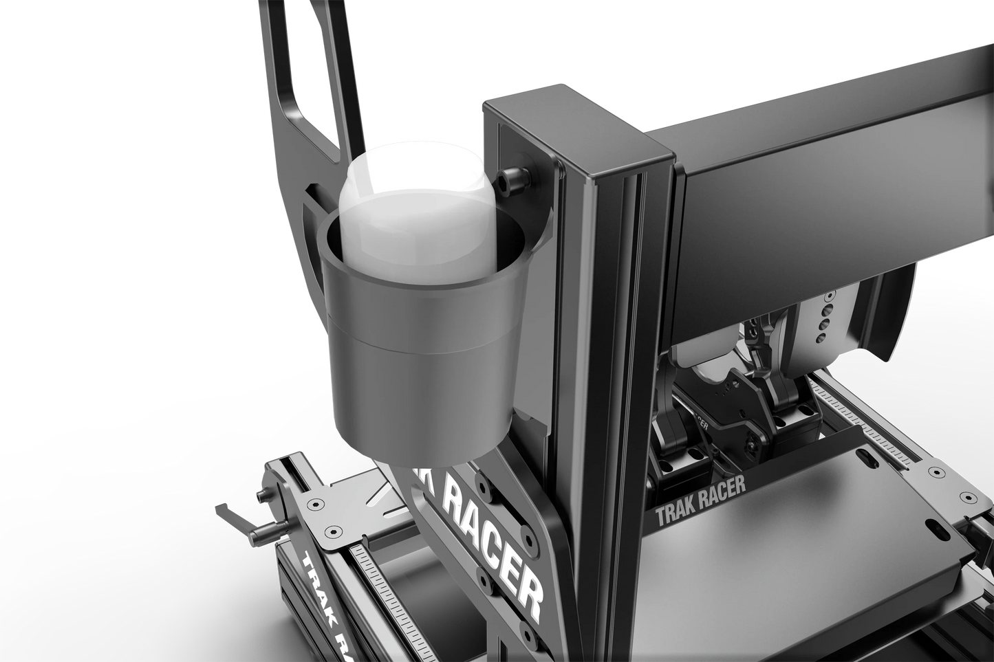 3D printer with 'RACER' branding on a white background