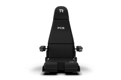Trak Racer FCS Flight Simulator Seat PU leather and suede upholstery