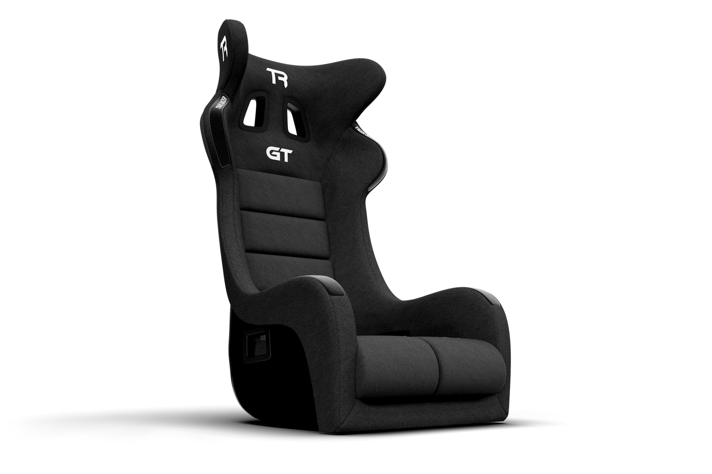 Trak Racer GT Pro fiberglass sim racing seat in black